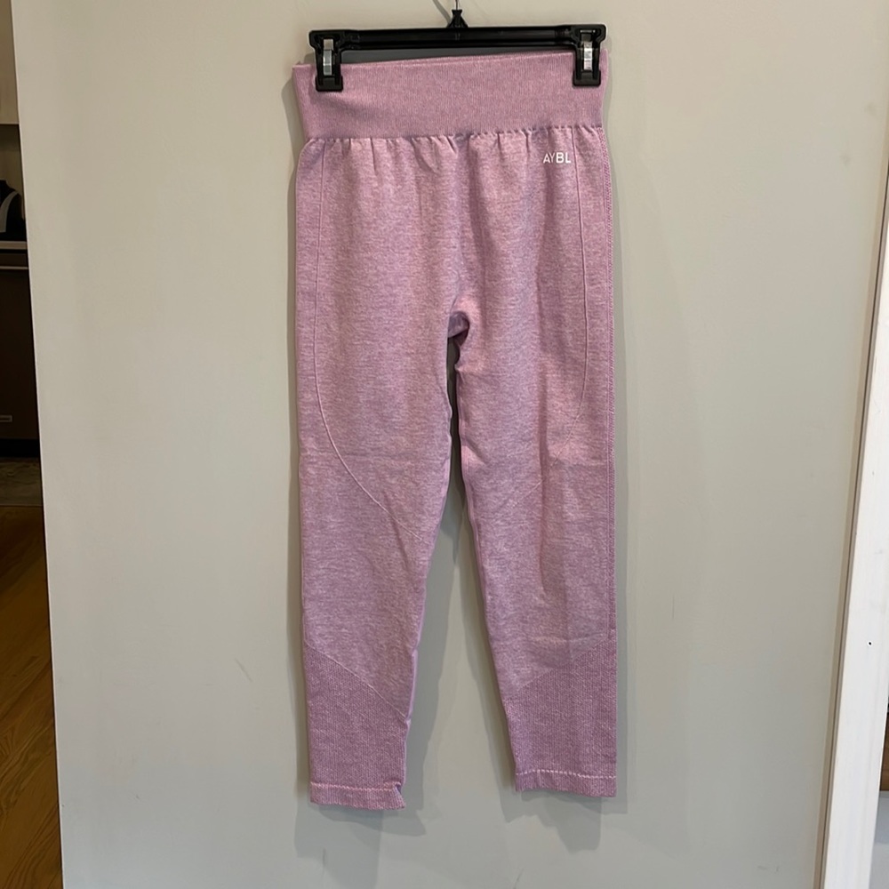 AYBL pink leggings size large